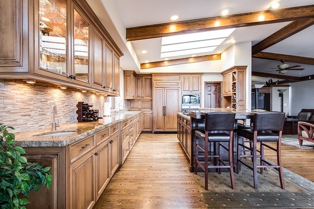 wood accents